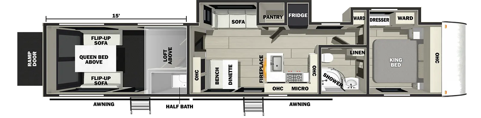 Vengeance Rogue Armored 4007G2 Floorplan